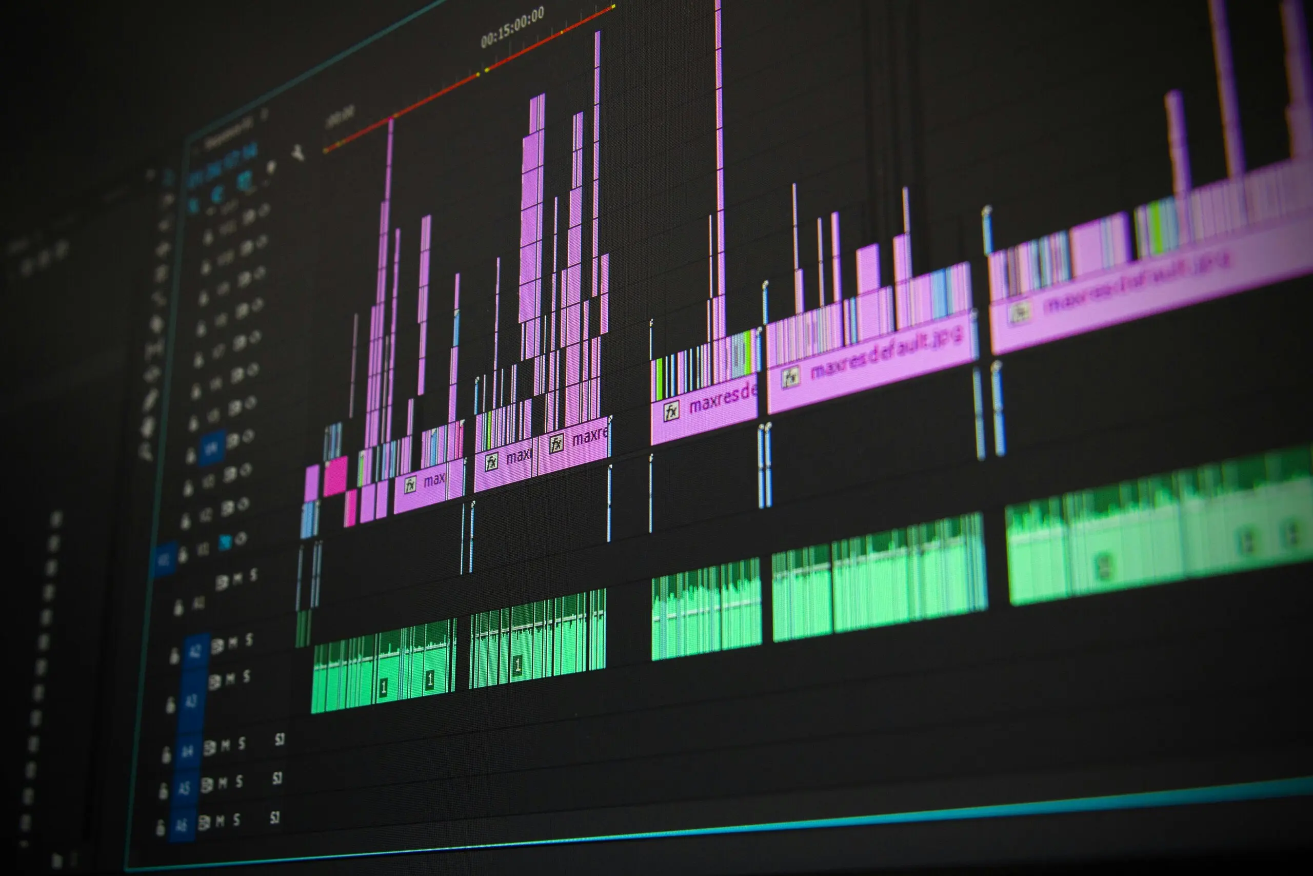 Photo de logiciel de montage video