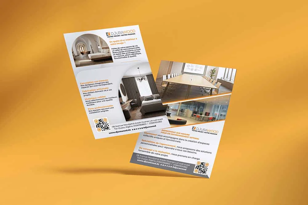 Flyers et dépliants en couleur