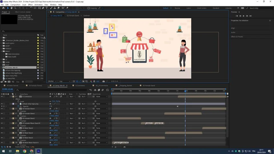 Montage vidéo et motion design